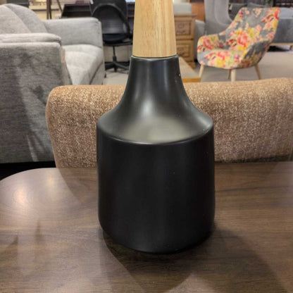 Two Tone Black Table Lamp
