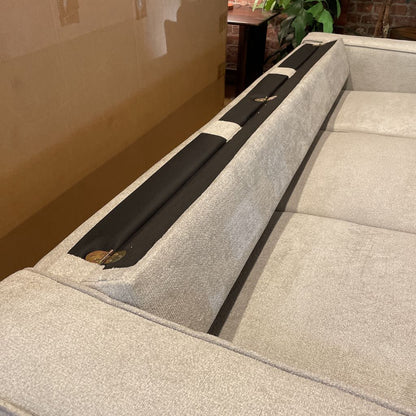 Large Dove Grey Sofa