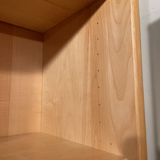 Maple Tall Narrow Bookcase