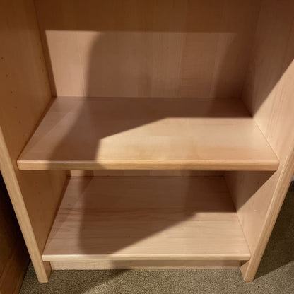 Maple Tall Narrow Bookcase