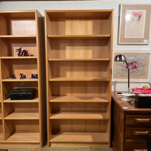 Oak Danish Made Bookshelf C BOOKSHELVES