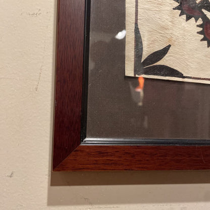 Framed Round Design from Tonga