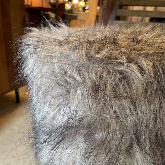 Very Fuzzy Seat Stool with MC Legs