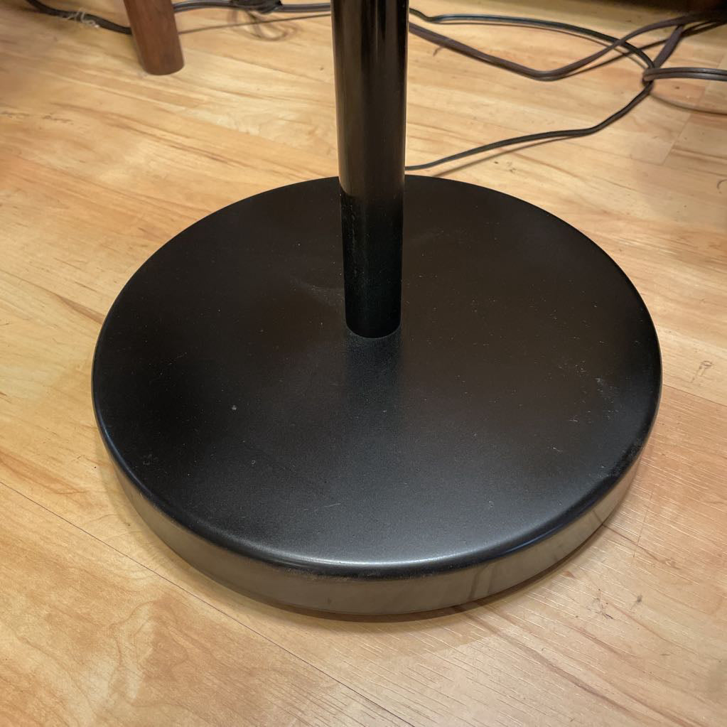 3 Light Glossy Black Floor Lamp LAMPS