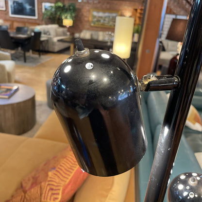 3 Light Glossy Black Floor Lamp LAMPS