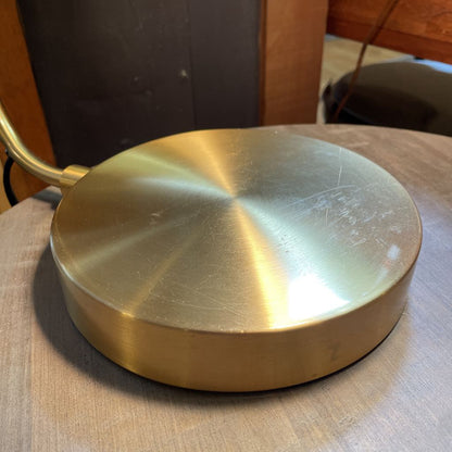Matte Gold Angled Cylinder Desk Lamp