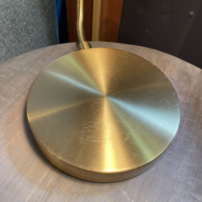 Matte Gold Angled Cylinder Desk Lamp