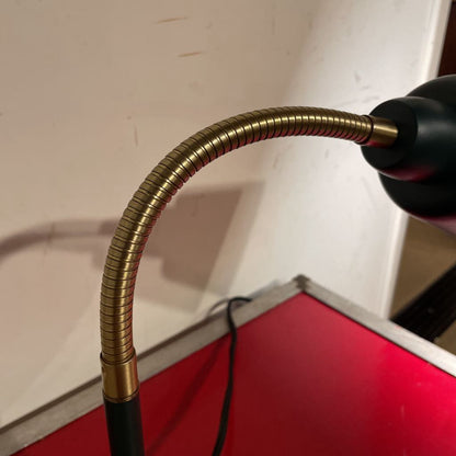Dark Green Bendy Desk Lamp