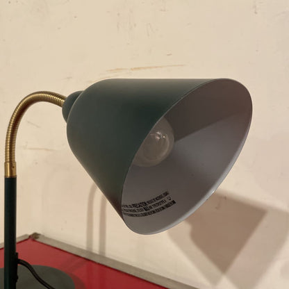 Dark Green Bendy Desk Lamp