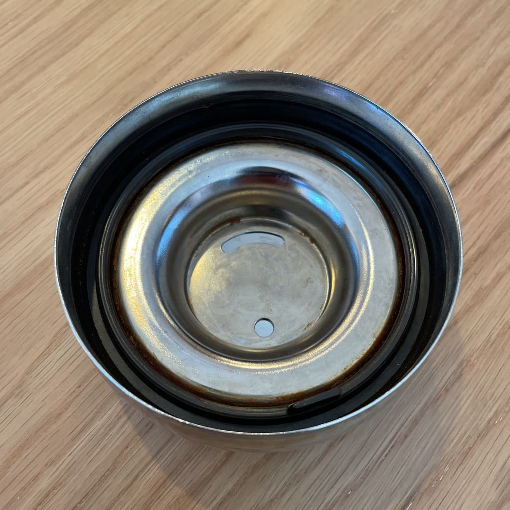 Glass Cocktail Shaker with Metal Lid