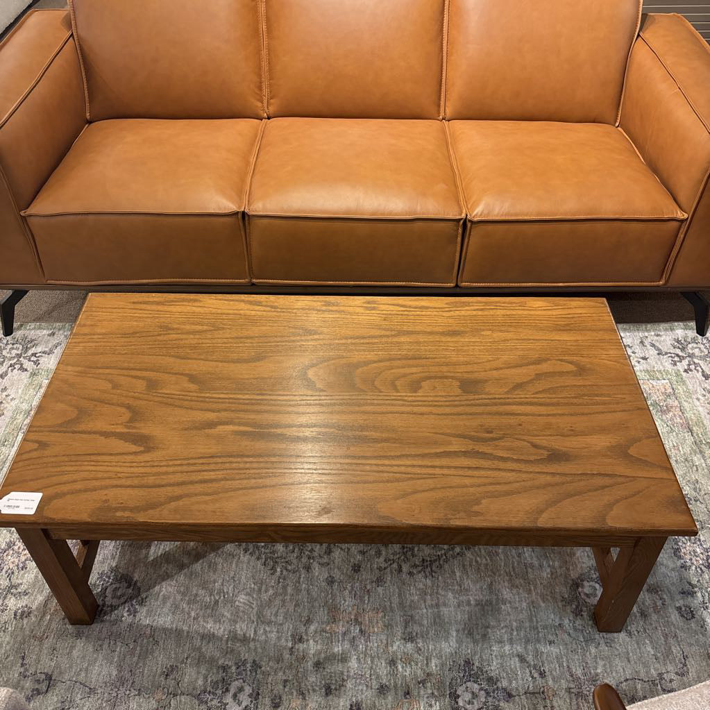 Mission Style Oak Coffee Table