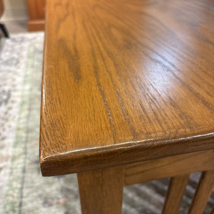 Mission Style Oak Coffee Table