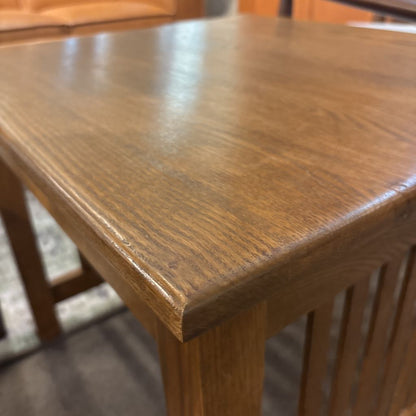 Mission Style Oak Side Table
