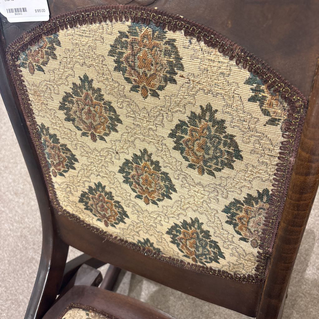 Antique Victorian Folding Rocking Chair