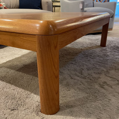 MCM Curved Edge Teak Coffee Table