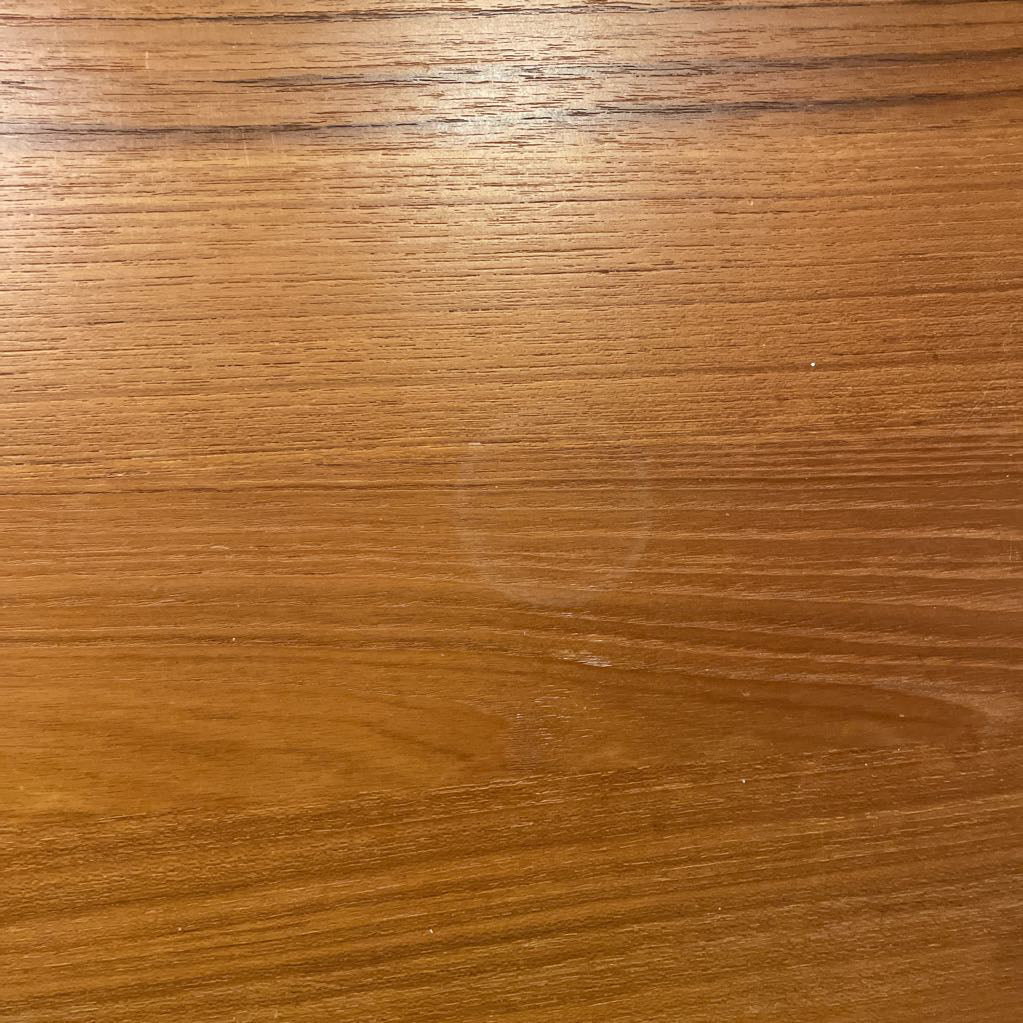 MCM Curved Edge Teak Coffee Table