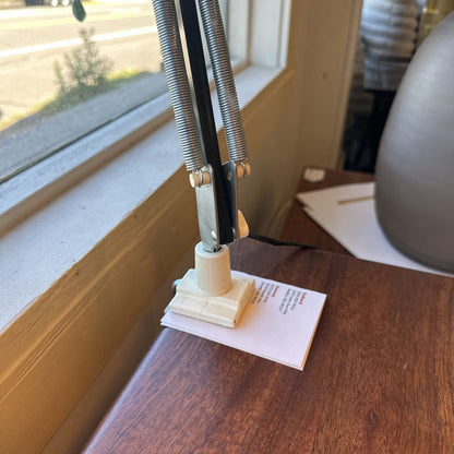 Black Desk Mounted Task Lamp