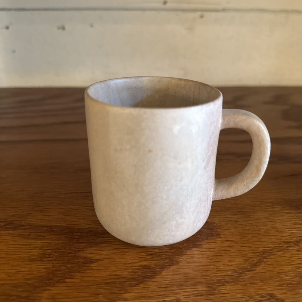 Set of 5 Carved Stone Kisii Mugs