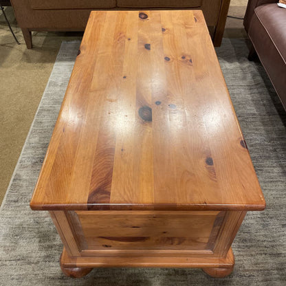 Pine Storage Coffee Table