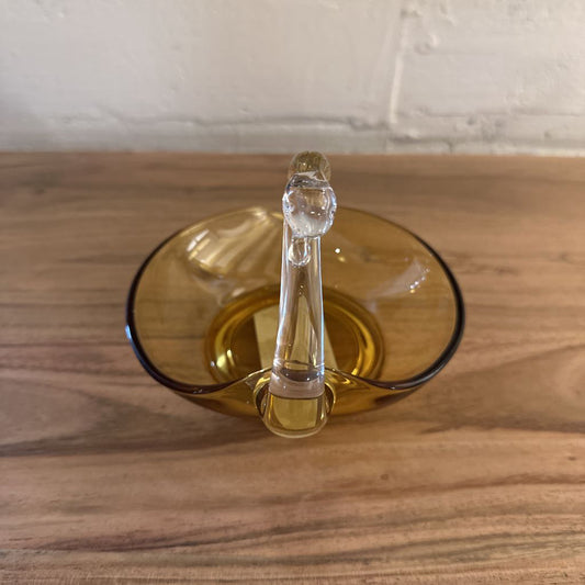 Amber Glass Dish SMALLS