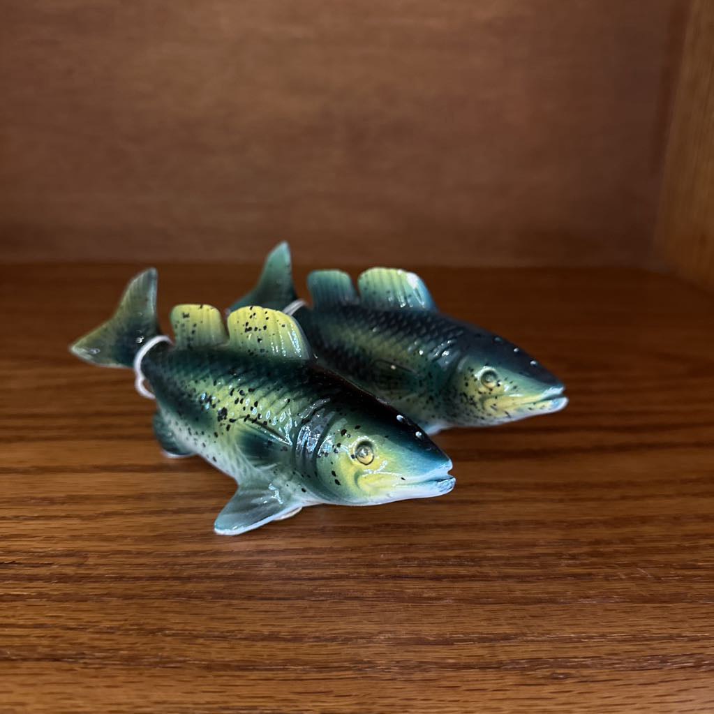 Vintage Fish Salt and Pepper Set