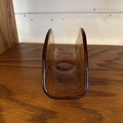 Amber Sandwich Glass