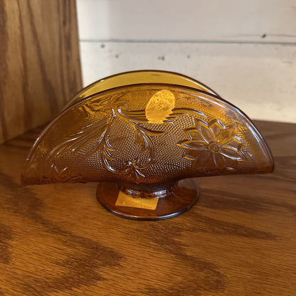 Amber Sandwich Glass