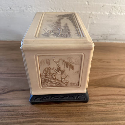 Small Carved Jewelry Box