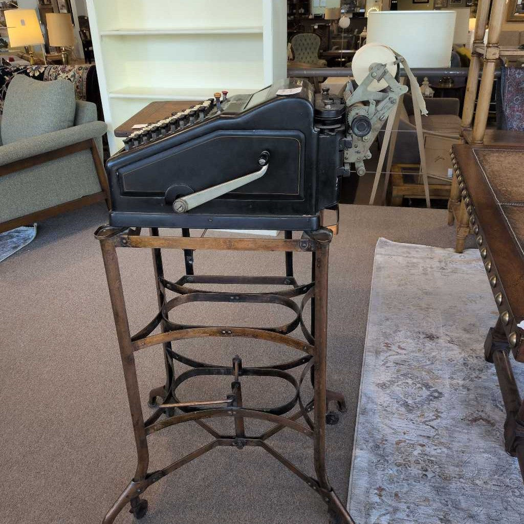 Wales Accounting Machine w/ Stand