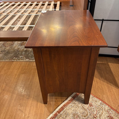 Contemporary 2 Drawer Nightstand