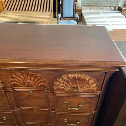 Alexander Julian 6 Drawer Shell Motif Highboy