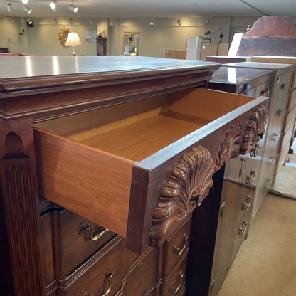 Alexander Julian 6 Drawer Shell Motif Highboy