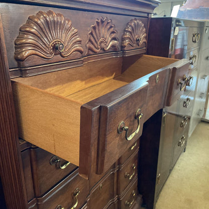 Alexander Julian 6 Drawer Shell Motif Highboy