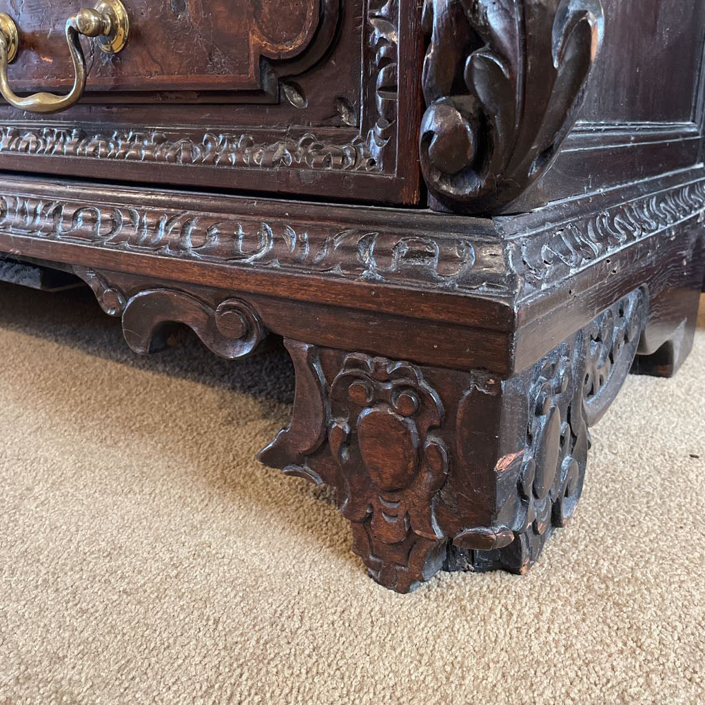 Ornate Victorian Cherub Carved 4 Drawer Dresser C LOWBOYS