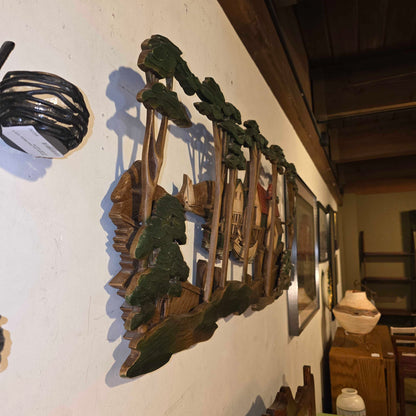 3D Buiding and Ships Wall Art