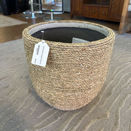 Natural Rope Wrapped Planter