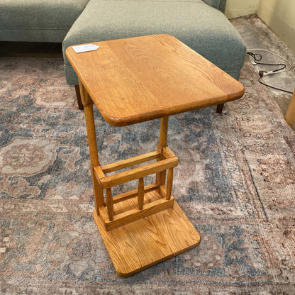 Vintage Wood Magazine C Table