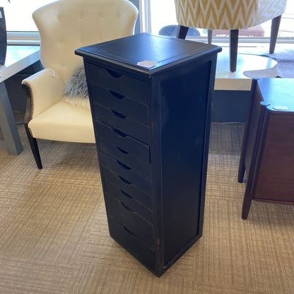Small Narrow Ten Drawer Chest
