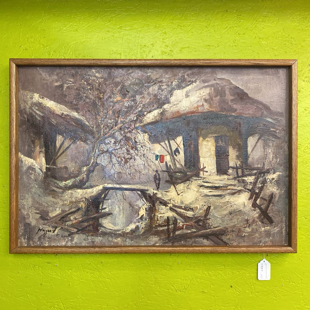Impressionist Asian Scene Painting ART