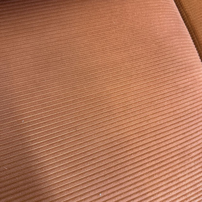 Orange Corduroy Sofa