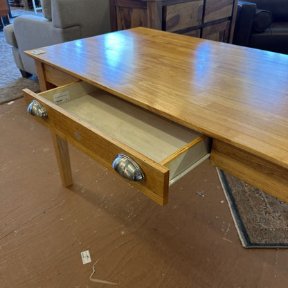Light Wood 1 Drawer Desk C DESKS