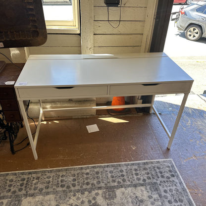 Modern 2 Drawer Desk w/ Cable Management