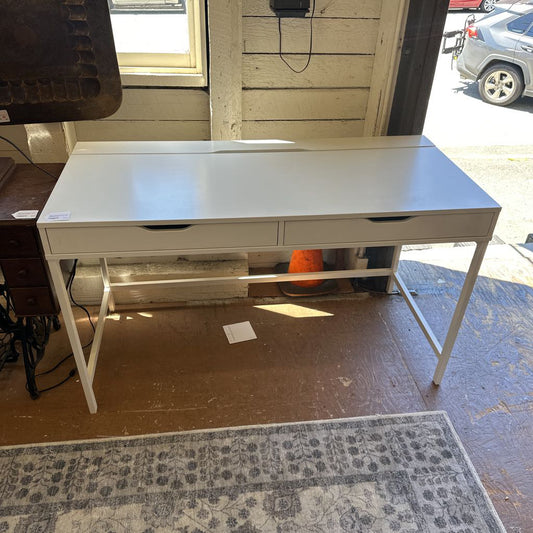 Modern 2 Drawer Desk w/ Cable Management