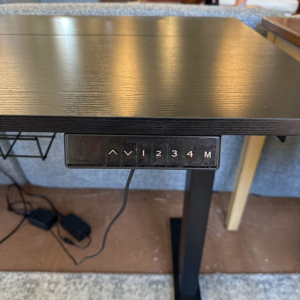 Black Sit Stand Desk C DESKS
