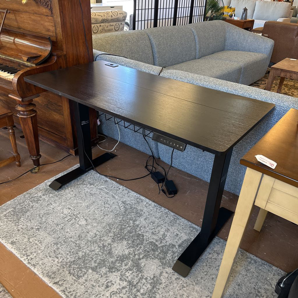 Black Sit Stand Desk C DESKS