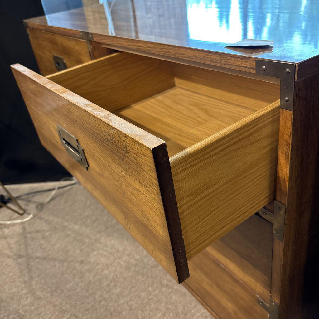 MC Campaign Lowboy Dresser