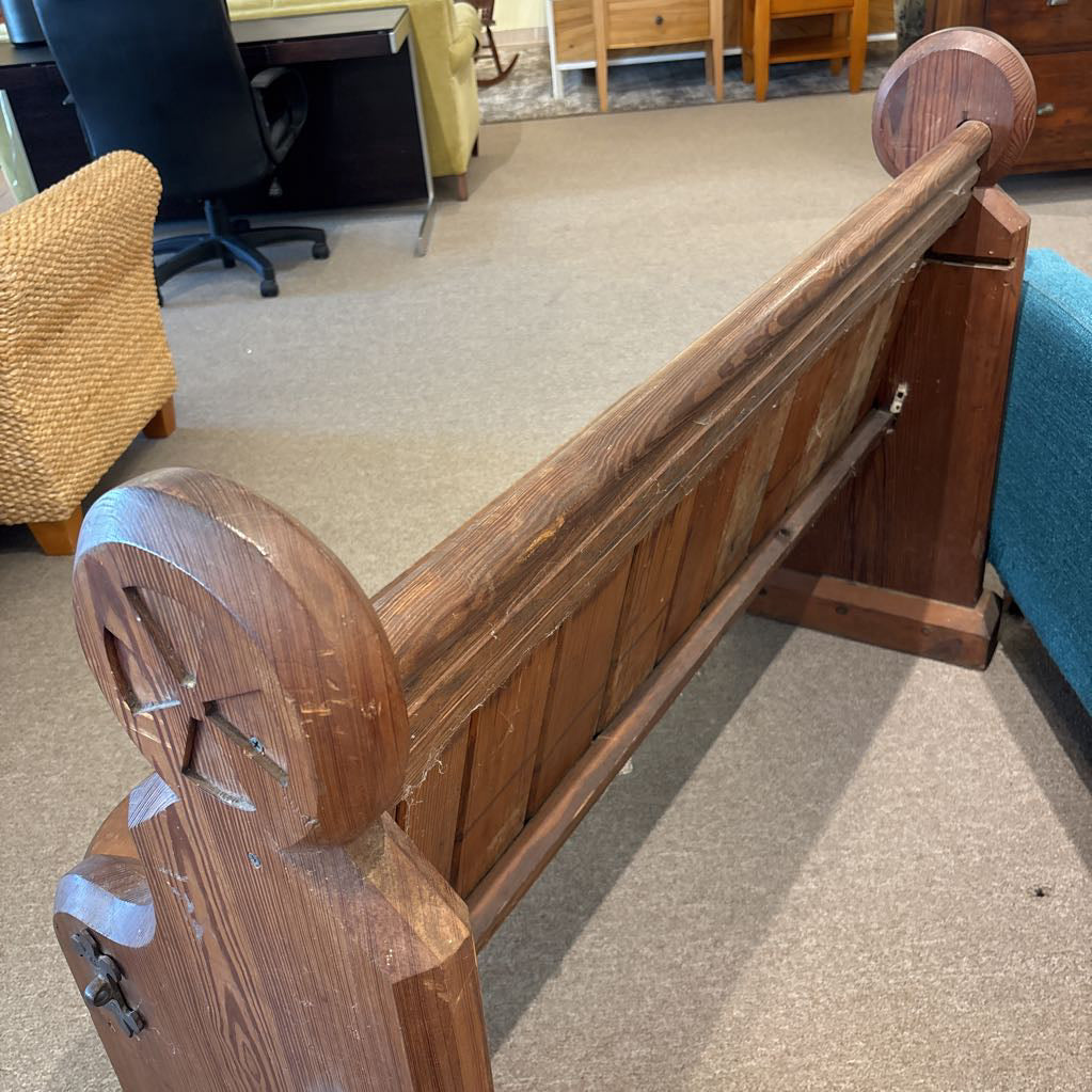 Traditional Oak Church Pew
