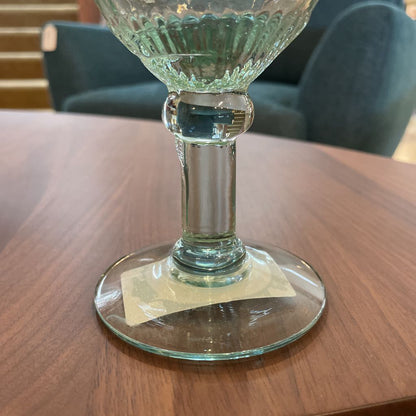 Watery Blue Pedestal Glass Set of 6 SMALLS