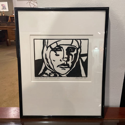 "Woman of Tyre" Black & White Print ART