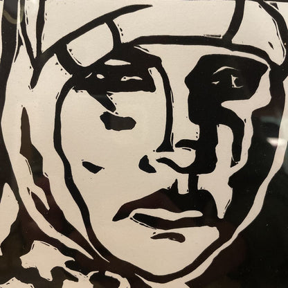 "Woman of Tyre" Black & White Print